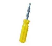 Fenteer Phillips Tournevis Ratchet Embouts Plat Porte-embout Multifonction Poignée Ergonomique Acier Solide Utilisable pour Bricolage Entretien Voiture, Jaune