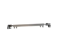 Fenteer Pièces de rechange pour pédale de grosse caisse double, bielle de transmission, arbre de transmission, bielle, pièces pour instruments de percussion, Argent