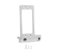 Fenteer Pièces de rechange pour support de servo, support de servo derrière l'essieu avant pour voiture RC Crawler 1/10, Argent