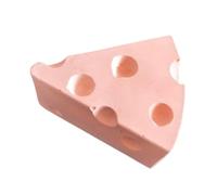 Fenteer Pierre à Ronger pour Petits Animaux, Accessoires Ludiques pour Compagnons à Poils, Rose