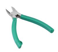 Fenteer Pince Coupante Diagonale Multifonction pour Électricien Outil de Dénudage En Acier Inoxydable Manche Antidérapant Adaptée pour Atelier, 9 cm x 13,2 cm