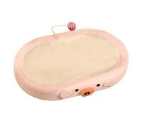 Fenteer Planche à gratter pour Chat, lit de Couchage Ovale en Forme de Bol, Respirant pour Chats d'intérieur, Chaise Longue pour Chat