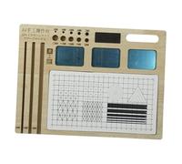 Fenteer Planche de découpe DIY, planche d'assemblage de maquettes, tapis de découpe pour loisirs créatifs avec porte-outils, Style B, A4