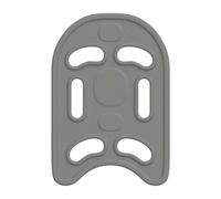 Fenteer Planche de Natation Planche d'exercice Flotteur d'apprentissage Équipement de Flottabilité en EVA Antidérapant pour La Sécurité Adapté pour Les Sessio, Gris