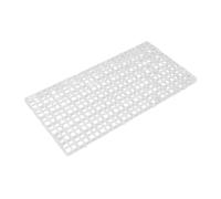 Fenteer Plaque de Grille Séparateur D'Aquarium Plateau de Filtre Panneau D'Isolation Couvercle Anti Saut en PP Facile à Assembler Approprié pour L'Él, Clair, 30x15x1.5cm