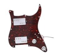 Fenteer Plaque de Protection pour Guitare, Montage Facile, Deux Bobines Humbucker,
