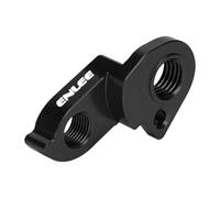 Fenteer Plaque de Rallonge de Patte Support Arrière Pièce de Cadre Adaptateur de Vélo avec Construction Robuste Adapté pour Entretien Vélo, Noir