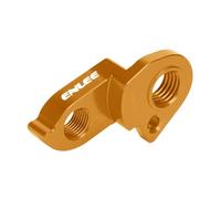 Fenteer Plaque de Rallonge de Patte Support Arrière Pièce de Cadre Adaptateur de Vélo avec Construction Robuste Adapté pour Entretien Vélo, Or