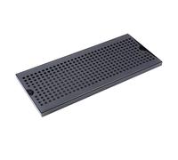 Fenteer Plateau de Récupération pour Bière En Acier Inoxydable pour Kegerator, 40x17.5x1.5cm