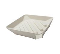 Fenteer Plateau Égouttoir En Silicone Plateau Égouttoir Tapis de Séchage Porte Éponge Porte Savon Antidérapant Résistant à La Chaleur Multifonction Adapté Cui, Beige