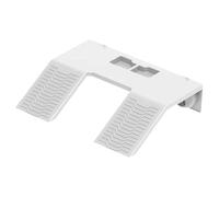 Fenteer Plateforme de Baignade pour Rampe pour Aquarium Quai pour Animaux Décorations pour Réservoir de Repos Échelle Flottante en PP Adaptée à, 24.6 Cm X 19.8 Cm X
