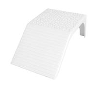 Fenteer Plateforme de Baignade Rampe d'escalade pour Aquarium Terrasse de Repos Décor Station Flottante en PP Antidérapant pour Tortues d'eau Adapté AQ, M