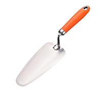 Fenteer Plâtrage Taloches Plâtre Carrelage Outil Mur Finition Acier Inoxydable Nettoyage Facile Convient pour Application Mur Bricolage Chantier, Ovale