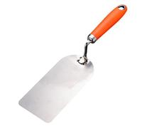 Fenteer Plâtrage Taloches Plâtre Carrelage Outil Mur Finition Acier Inoxydable Nettoyage Facile Convient pour Application Mur Bricolage Chantier, CarrÉ