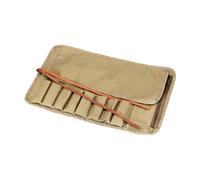 Fenteer Pochette de Rangement Enroulable à 8 Compartiments, Porte-outils Facile D'accès, Sac à Outils, Organisateur D'outils de Quincaillerie pour Clé