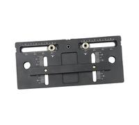 Fenteer Poignée de Poinçonnage, Emplacement Pratique, Alliage D'aluminium pour Armoire, Atelier, Dressing