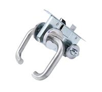 Fenteer Poignée de Porte Verrouillable à Levier pour Salle de Bain, Couloir Ou Chambre à Coucher