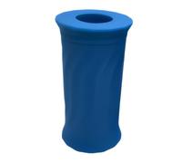 Fenteer Poignée d'haltère à poignée de Barre, Motif ondulé, Facile à Utiliser, entraînement à la Barre, Confort, équipement antidérapant, d'haltère, Bleu