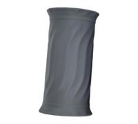 Fenteer Poignée d'haltère à poignée de Barre, Motif ondulé, Facile à Utiliser, entraînement à la Barre, Confort, équipement antidérapant, d'haltère, Gris