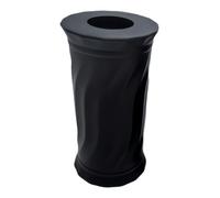 Fenteer Poignée d'haltère à poignée de Barre, Motif ondulé, Facile à Utiliser, entraînement à la Barre, Confort, équipement antidérapant, d'haltère, Noir