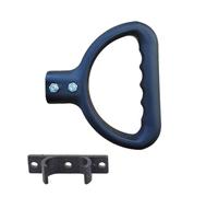 Fenteer Poignée Utilitaire pour Chariot de Jardin Pliable Pièce Détachée Pratique Poignée Pliante Facile à Installer Accessoires de Montage Adaptée Au Camping, avec Clip Ovale