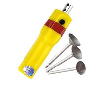 Fenteer Ponceuse Électrique pour Procédé de Billard et Appareil de Réparation Motorisé Kit Complet avec Machine de Ponçage Outil de Formage pour Un Entretien, 3pcs S M L