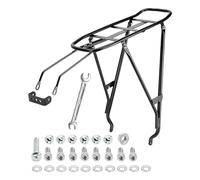 Fenteer Porte-Bagages Arrière Vélo Acier Épais Support Sacoche Installation Facile Accessoire Solide Adaptation Frein V et Disque Destiné Aux Cyclistes, Style A