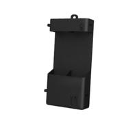 Fenteer Porte-baguettes Organiseur Ustensiles Range-couverts Égouttoir En Silicone Imperméable Mural avec Compartiments Multiples pour Cuisine Salle de Repos, Noir