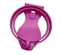Fenteer Porte-gobelet pour Tasse Insert Support Bouteille Manchon Étanche Fonctionnel en PP Adapté Aux Femmes Plage Sport Pique-Nique Déplacements Camping, Rose