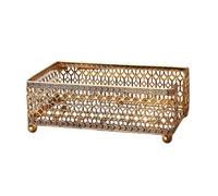 Fenteer Porte-papier toilette/distributeur de mouchoirs en fer polyvalent, organisateur de papier toilette, étui à serviettes pour bureau, salle à manger,