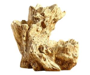 Fenteer Pot de Fleurs Artificiel en Bois flotté, Sculpture en résine, décoration pour bonsaï, pour l'extérieur, Bois