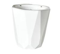 Fenteer Pot de Fleurs Auto-arrosant pour Bureau, pépinière, Plantes d'intérieur et d'extérieur minimalistes, Pot de Fleurs pour dortoir, Bar, Bureau, L
