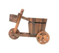 Fenteer Pot de Fleurs Multifonctionnel en Forme de Tricycle pour Centre de Table