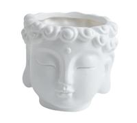 Fenteer Pot Fleurs en Forme tête Bouddha pour Jardin.