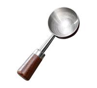 Fenteer Poudre D'épices Cuillère à Café Manche En Bois Café Grain de Café pour Poudre Cuisson Grains Moulus Sucre Gadgets de Cuisine, Mèche, 97cmx3.5 Cm