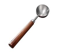 Fenteer Poudre D'épices Cuillère à Café Manche En Bois Café Grain de Café pour Poudre Cuisson Grains Moulus Sucre Gadgets de Cuisine, Mèche, 16 Cm X 3.5 Cm