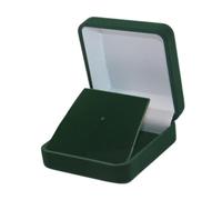 Fenteer Présentoir à Badges en Velours, Organiseur de Bijoux, Porte-Badges Polyvalent pour pièces de Monnaie, Vert Blanc