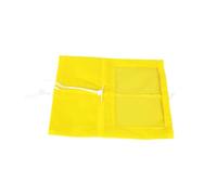 Fenteer Protection Oreilles Chien Baignade Bonnet Douche Réutilisable Imperméable pour Chiens Accessoire de Bain Natation Soins Animaux, Jaune