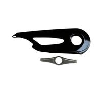 Fenteer Protège-chaîne de Vélo Carter de Pignon Couvercle de Chaîne Protection de Pédalier et Garde-Boue Anti-poussière et Étanche Adapté Aux Vélos de, Noir