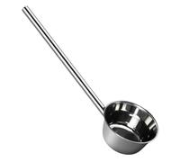 Fenteer Puisoir à Eau Louche Polyvalente Grande Cuillère Outil de Service En Acier Inoxydable avec Poignée Facile à Nettoyer Adapté pour La Cuisine, 18 Cm