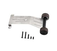 Fenteer RC Car Wheelie Bar Système de Maintien Arrière En Acier Inoxydable pour 1/16 Voitures Télécommandées Installation Facile avec Vis Incluses Composants, Noir