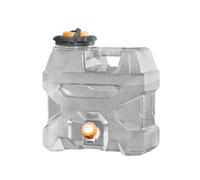 Fenteer Récipient d'eau Camping Bidon Réutilisable Bouteille Transport Poignée PC Résistant Étanche Convient pour Camping Randonnée Voiture Bateau Activités E, 12l