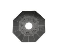 Fenteer Règle de Mouture Café Instrument de Mesure Du Grain Carte de Réglage Extraction Uniforme Structure Acier Inoxydable Adapté à Café Maison Bureau, Bagua Noir