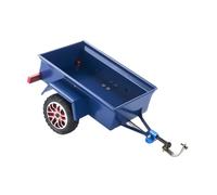 Fenteer Remorque utilitaire RC Crawler 1/24 1/30, accessoire de modification pour voiture RC, pièce de véhicule télécommandé facile à installer pour SCX30, Bleu