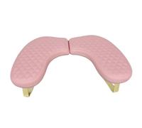 Fenteer Repose-bras en forme de U pour manucure, coussin en cuir PU pour les mains, support pour les salons de coiffure, la maison et le bricolage, Rose