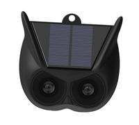 Fenteer Répulsif Solaire pour Animaux d'extérieur, éloigne Les Oiseaux, répulsif Solaire pour Animaux, lumière Clignotante, Dissuasion pour Les écureuils