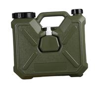 Fenteer Réservoir d'eau Bidon Transportable Distributeur pour Véhicule Jerrican de Alimentaire avec Robinet et Poignée Adapté Au Stockage D, Vert, 12l