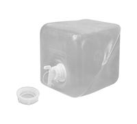 Fenteer Réservoir d'eau Jerrican de Citerne de Survie Sac à Eau Léger Bidon Multifonction en LDPE Souple et Réutilisable Adapté pour Aventures en, 20l avec Robinet