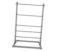 Fenteer Ribbon Organizer Rack Étagère Rangement Ruban Porte-bobines Métallique Organisateur Fil Présentoir Multifonctionnel Adapté Atelier Couture Boutique Dé, Noir