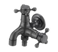 Fenteer Robinet D'Arrêt d'angle Robinet d'alimentation Vanne Triangulaire Vanne de Remplissage en Laiton Massif pour Une Installation Facile Adapté pour, Style D